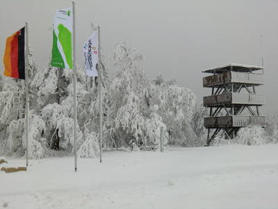 Winterzeit am "Erbeskopf " im "Nationalpark Hunsrück-Hochwald"