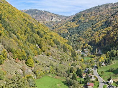 Goldener Oktober oberhalb von Brandenberg
