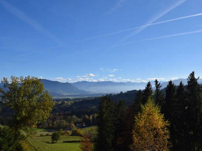 Ausblick direkt vom Hof