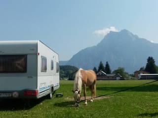 Camping Maurerhäusl im Salzkammergut aus Altmünster