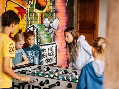 spannende Kicker-Partie