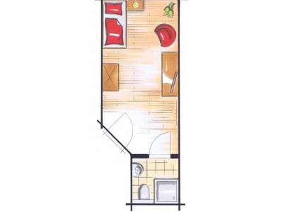 Einzelzimmer "Roggen"
