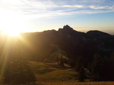 Blick auf die Kampenwand