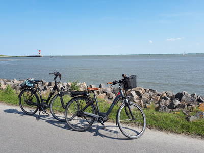 Fahrrad fahren am Nord Ostseekanal