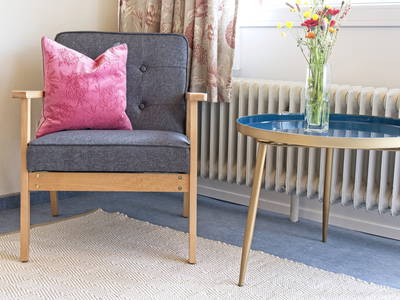 Schöne Ecke im separaten Einzelzimmer