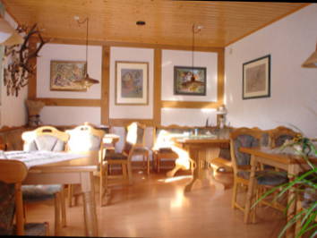 Aufenthaltsraum, Frühstück