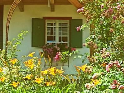 Terrasse ostseitig Romantikstöckl