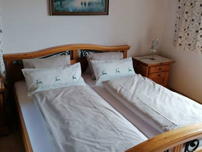 Schlafzimmer mit Balkon