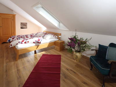 Komfortabler Schlafzimmer im Apartment "Am Backhaus"