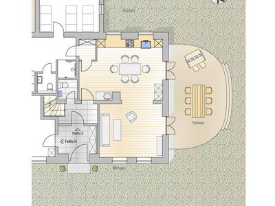 Huus Uelvesbüll Ostwohnung Erd-Geschoss
