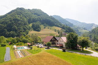 Bauernhof Zelinc Slowenien aus Cerkno