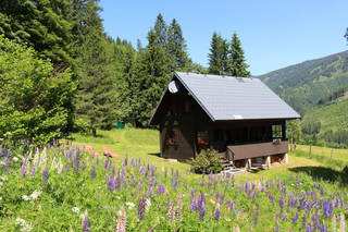 Triebentalblick Hütte aus Hohentauern