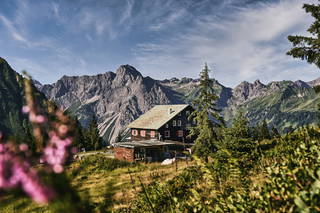 Neuhornbachhaus aus Schoppernau