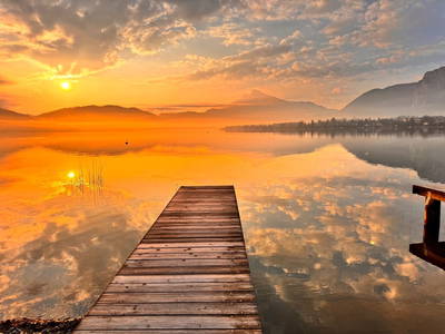 Morgenstimmung am Mondsee