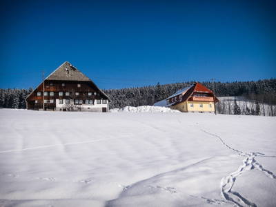 Der Hanisenhof im Winter