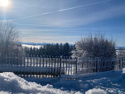 Blick vom Spielplatz