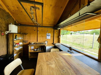 Das Sternehäuschen, Blick auf die Küchenzeile