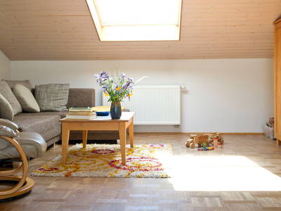 Wohnzimmer "Unterm Dach"