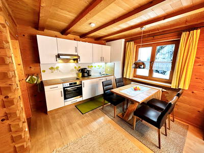 Offene Küche und Essbereich Ferienwohnung Fichte
