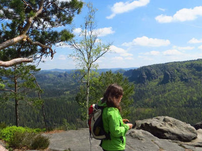 Bild 24 aus  Ferienhaus Winterbergblick, Sauna und Boulderraum im Haus, 2 EBikes im Verleih