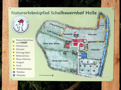 Naturerlebnispfadschild