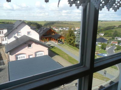 Aussicht vom Ferienhaus (Bauernhaus)