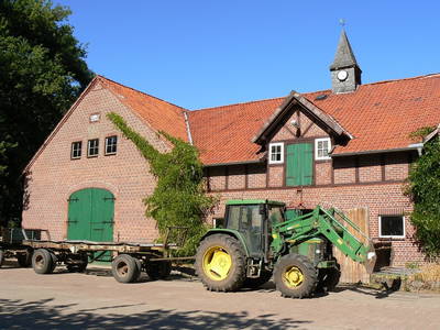 Trecker fahren - echte Landwirtschaft