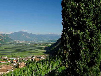 Das Rosendorf Nals in Südtirol