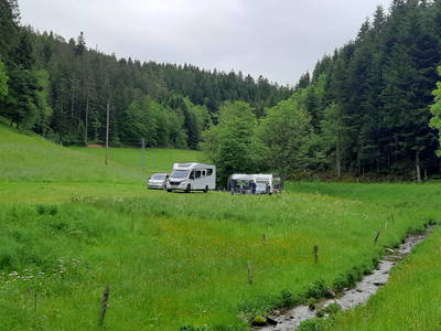 Camper Natur Wiese Hilserhof