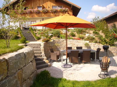 Unser gemütlicher Gartenbereich