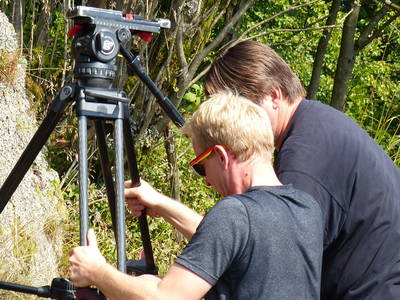 MDR Tean dreht Thüringen Uunterwegs am Rennsteig, dem Thüringer Kümmeläquator!