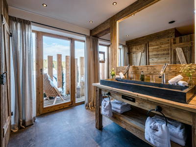 Badezimmer Wohnung Bergwiese