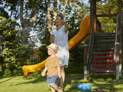Viel Platz auf dem Spielplatz