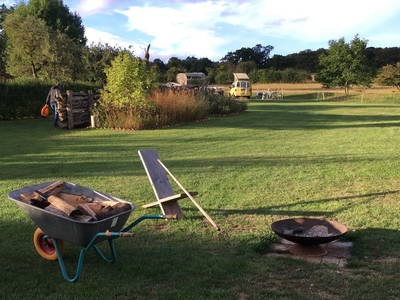 Bild 12 aus  Bauershof, wo die Heidschnucken schlafen