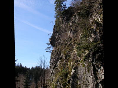 Die Steinachklamm bei Wildenstein-Waffenhammer