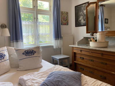 Romantisch der Schlafraum unten