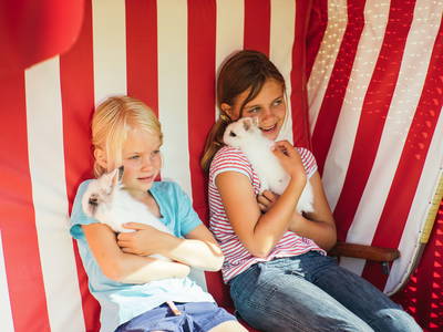 Kaninchen lieb haben