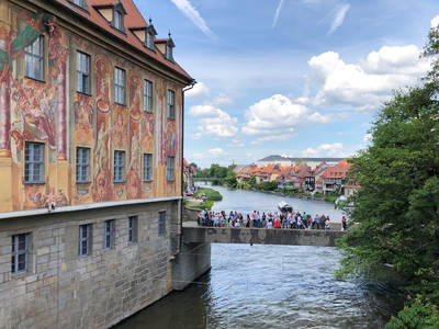 Bamberg am Kranen, Blick auf klein Venedig