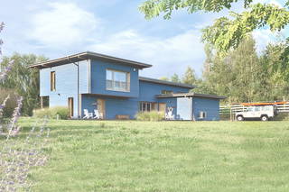 Blue Lakehouse Lodges aus Brzozie