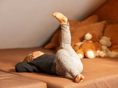 Matratzenlager im Spielzimmer - Ferienhof Sinz - Bild: Julie Baaske www.whiite.space