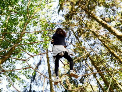 Gut Pälitzhof - Spielbereich mit Riesenkletterspinne