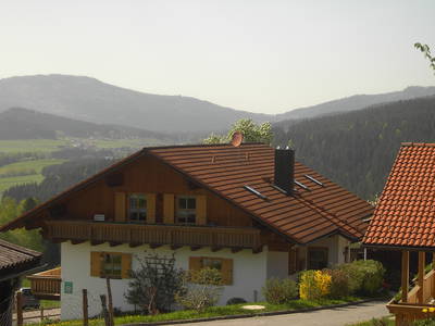 Ferienhaus im Sommer