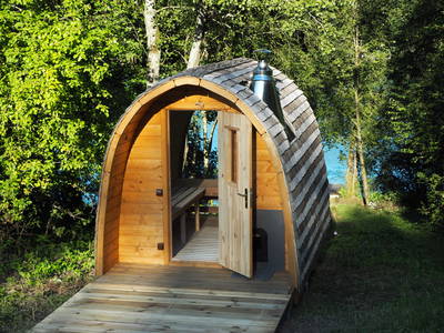 Bild 14 aus  West Masuren: Ferienhaus direkt am See mit Steg, Boot, Sauna & Kamin