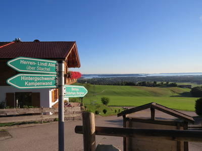 Wanderwege direkt ab Hof