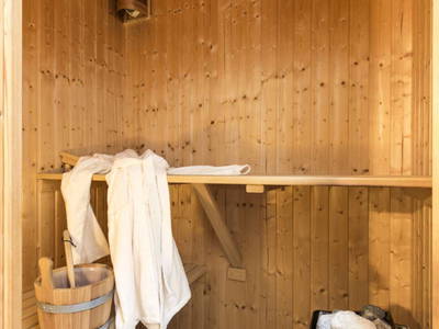Sauna im Ferienhaus "Pferdekoppel"