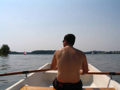 Rudern auf dem See