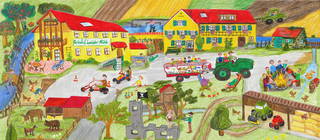 Ferienhof Larrieder Mühle aus Feuchtwangen