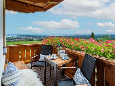 Traumblick - Balkon Chiemseeblick