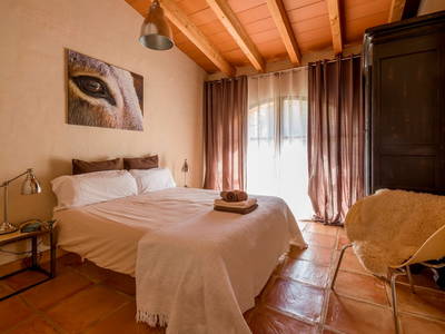 Zimmer 1 in Los Establos, jedes Zimmer hat ein eigenes Bad