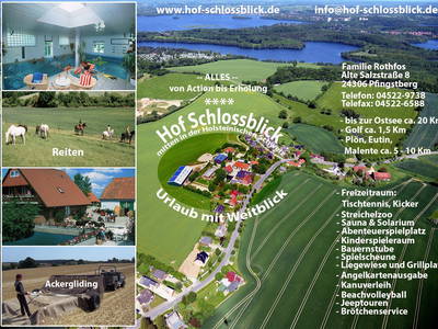Bild 2 aus  Hof Schlossblick  " der etwas andere Bauernhof "